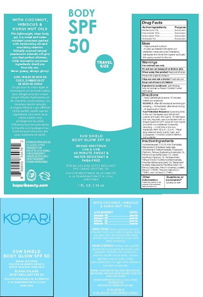 1 - Sun Shield Body Glow SPF50 DX AW   84130 001 10